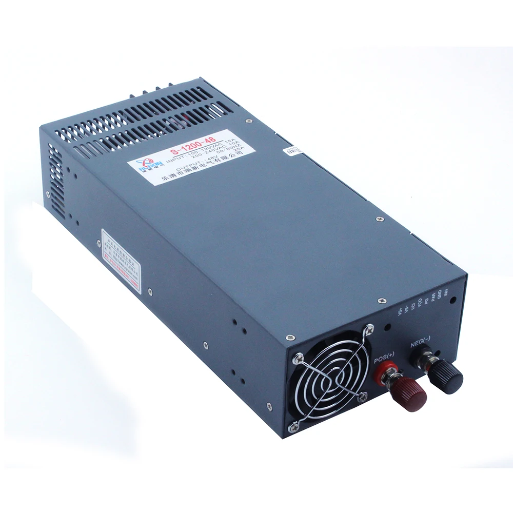 

Полный 1200 Вт/1000 Вт Регулируемый импульсный источник питания, освещение, трансформатор, светодиодный 12 в источник питания, AC 220 В/110 В в DC 12 В 24 в 48 в
