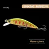 1pcs Sinking Minnow Fishing Lure 63mm 8g Artificial Japan Hard Bait Bass Pike Wobblers Crankbait Carp Fishing Tackle ► Photo 3/6