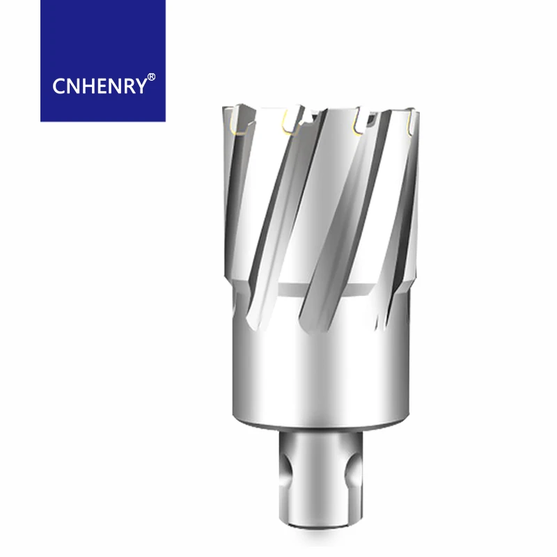 TCT Annular Cutter 12-55mm * 50mm Metall Loch Sah Hartmetall Spitze Ringförmige Cutter Bohrer Bits für Magnetische Bohrmaschine
