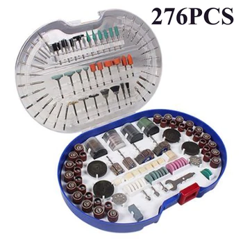 

276 PCS Rotary Tool Parts For Cutting Grinding Sanding Carving Polishing Tools