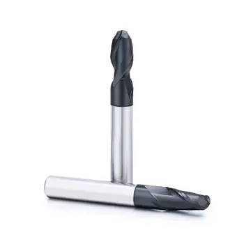 

Dohre Carbide Milling Cutter End Mill 2 Flute Ball Nose End Mills CNC Router Bits Engraving Milling Tool Wood Cutter Endmill