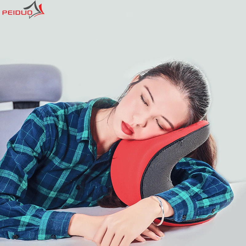 

Multifunction Memory Foam Pillow For Travel Headrest Neck Support Cushions Office Rest Lunch Break Pillow Student Desk Sleeping