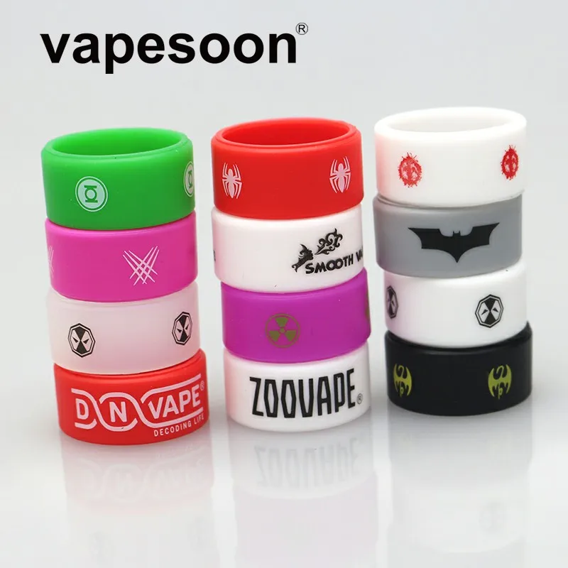 5 шт. электронная сигарета VapeSoon нескользящее резиновое кольцо для вейпа 26*12*2 TFV12