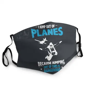 

Skydiving Non-Disposable Face Mask Jump from Planes Dangerous Anti Bacterial Dustproof Protection Cover Respirator Mouth Muffle
