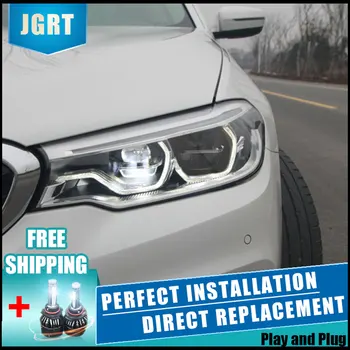 

2PCS LED Headlights For BMW G38 2018-2020 Car Led Lights Double Xenon Lens Car Accessories Daytime Running Lights Fog Light