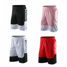 Эластичный карман на молнии футбольный Джерси шорты Кроссфит свободная спортивная одежда спортивные шорты для бега мужские беговые для спортзала для игры в баскетбол шорты