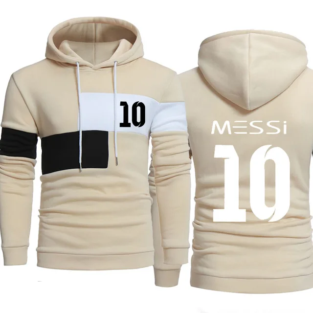 Messi, мужская спортивная одежда Месси 10, с принтом, мужские Толстовки, Толстовки, повседневное пальто, Приталенная толстовка, Harajuku, с капюшоном, спортивный костюм Y - Цвет: as picture