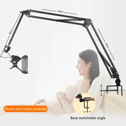 Support de tablette à bras Long de 360 degrés, pour tablette de 4 à 11 pouces, Smartphone, lit, bureau, paresseux, Support pour iPad 