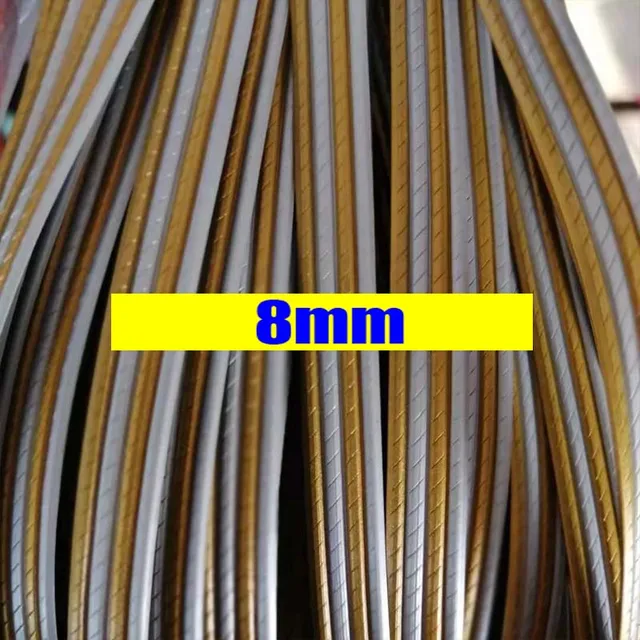 82 Types 10 Meters PE Flat Round Synthetic Rattan Material DIY Weaving Rope Knit Repair Furniture Bed Sofa Chair Table Basket 36