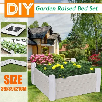 

planting box European family balcony vegetable pot large plastic flower pot one meter vegetable garden 39x39x24CM