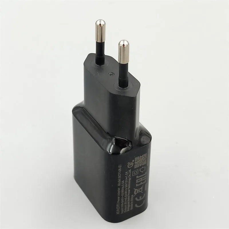 Xiao mi 6 6X быстрое зарядное устройство QC 3,0 адаптер быстрой зарядки Usb type C для mi 9 lite SE 9t pro Max 3 A3 redmi 8a note 7 8 pro - Цвет: EU Charger only
