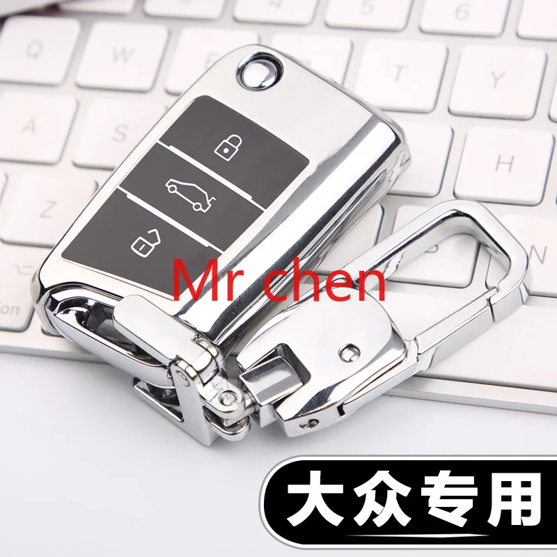 

TPU Car Key Bag Car Key Case Car Key Chain Suitable for VOLKSWAGEN Lavida Plus BORA Sagitar Lamando Golf 7 Tharu Accessories