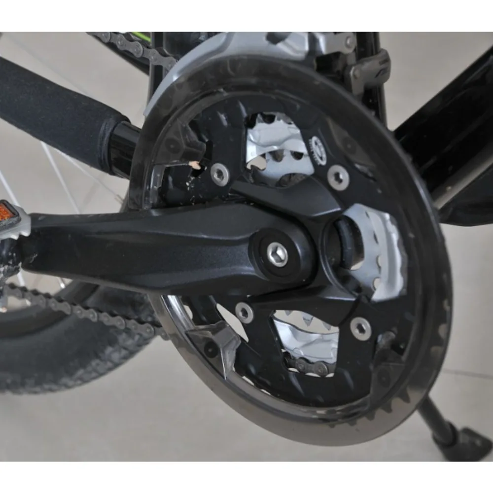 1 шт. 44 зуб защита Шатунов MTB велосипедная цепь защита колеса Горный пластик защита цепи кольцо Цикл крышка