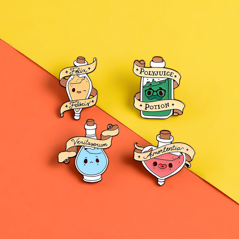 18 styles set pins Clown Homer Lisa enamel pin badges Yin and Yang Fish pins brooches Lapel Clothes bag Jewelry gifts for women