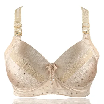 

Plus Size 38-44 B C Cup Women Wireless Bras Women Comfort Brassiere Wire Free Bras Push Up Ajusted Thin Cup Underwear Woman