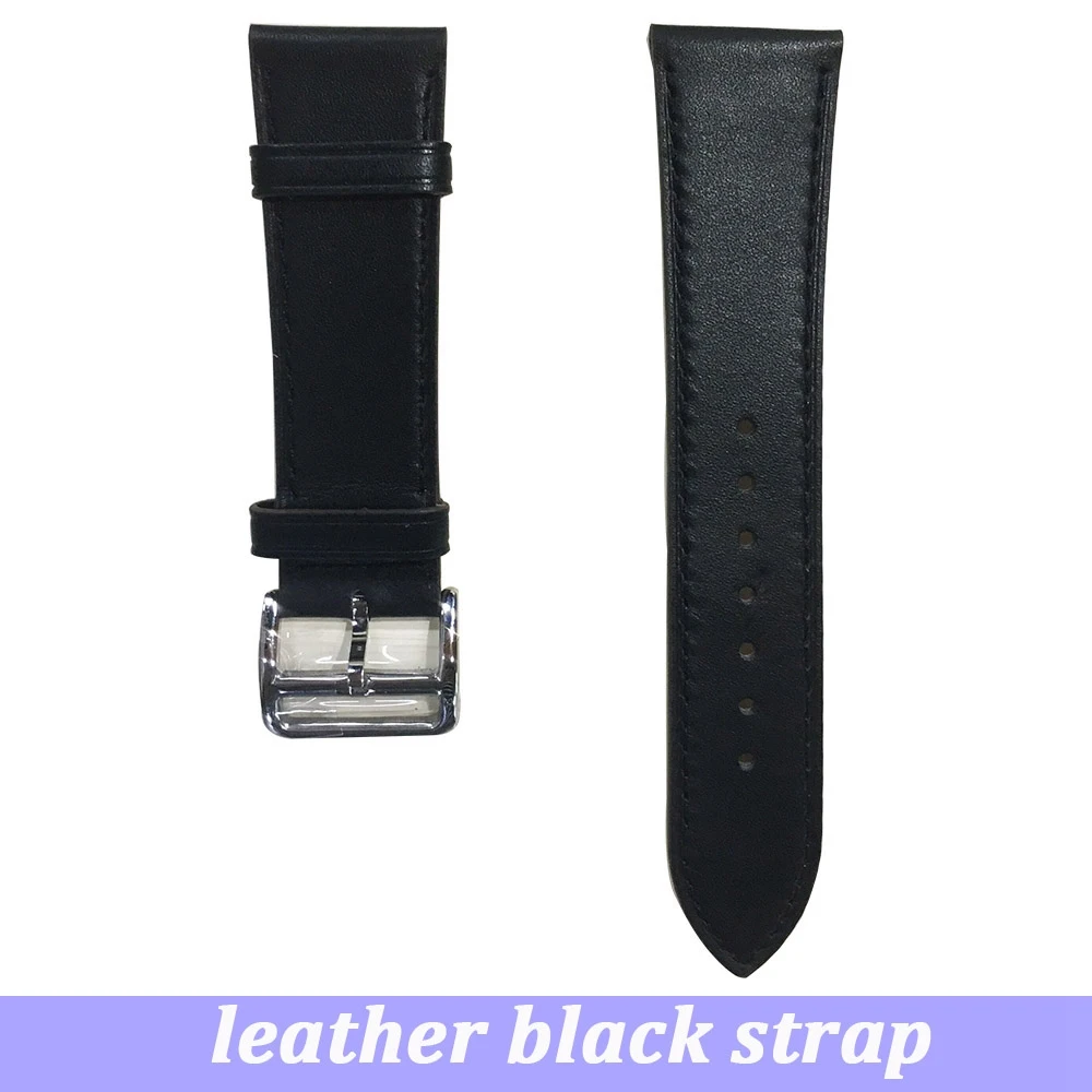 Сменный ремешок LEMFO LEM10 - Цвет: Leather Black Strap