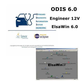 

2020 Vas5054a Software ODIS 6.0 with Engineer 12v auto repair software Latest Version ElsaWin 6.0 Software E-TK//A Full Version