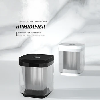 

Air Humidifier USB colorful starry sky lamp home office desk 1000ml twinkle star humidifier