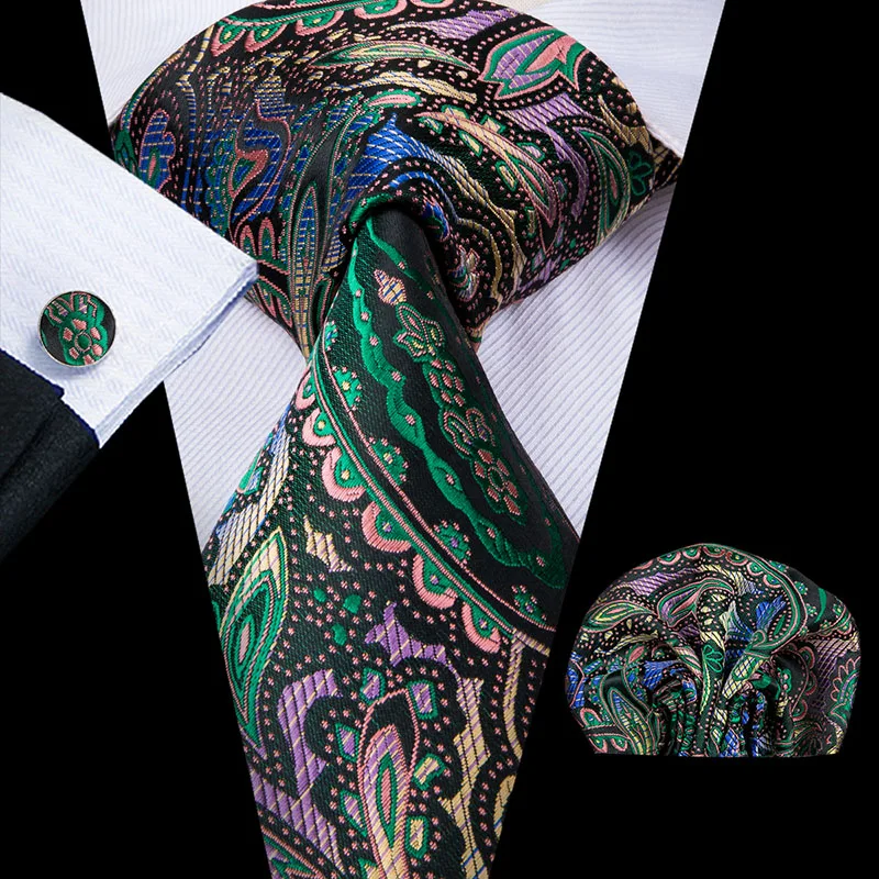 SN-532,,, золотой однотонный галстук, Hanky, запонки, наборы, мужские длинные шелковые галстуки для официальных мероприятий, галстук для свадебной вечеринки - Цвет: SN-3019