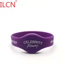 S50 1K 13,56 МГц IC только для чтения браслет контроль доступа брелок RFID RF08 NFC заказной водонепроницаемый для наручного браслета 65 мм 1