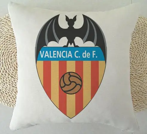 Испанский футбольный клуб наволочка, логотип команды RCD Espanyol Valencia CF Real Сарагоса наволочка - Цвет: C