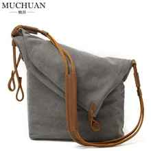 Muchuan Женская Холщовая Сумка через плечо сумка ретро литература и художественная тканевая сумка тренд Мужская и женская Холщовая Сумка