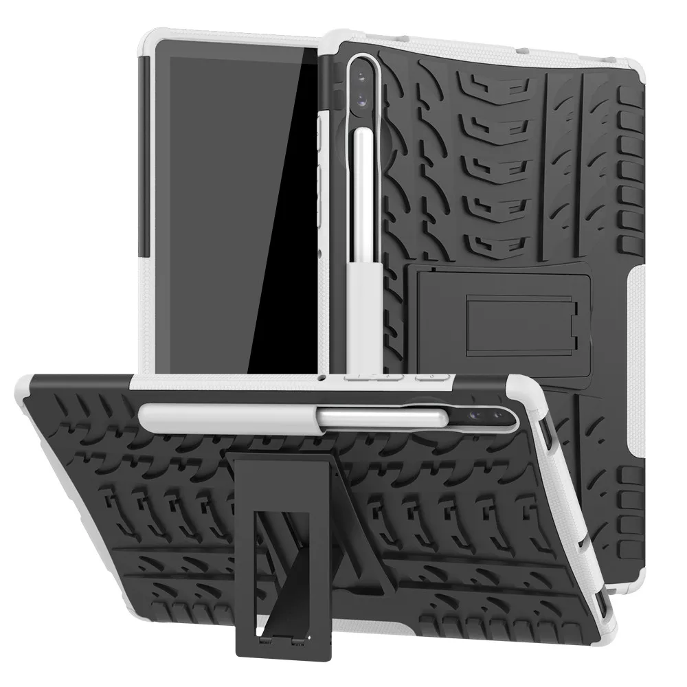 For Samsung Galaxy Tab S6 10.5 2019 SM-T865 SM-T860 Tablet Case With stand Rugged Hybrid Case Cover 1031#C