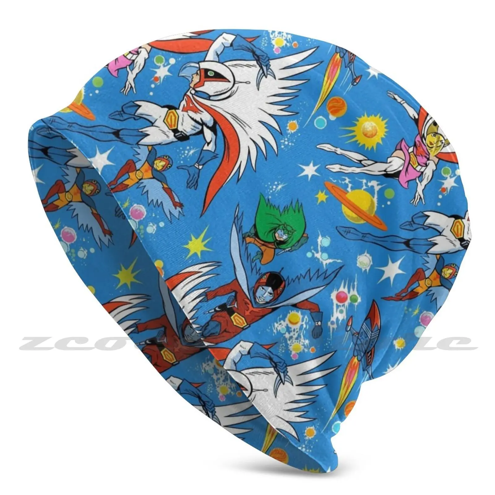 G-Force Knit Hat Hedging Cap Soft Elasticity Outdoor Sports Leisure G Force Gatchaman Battle Of The Petrics Phil Postma Factory
