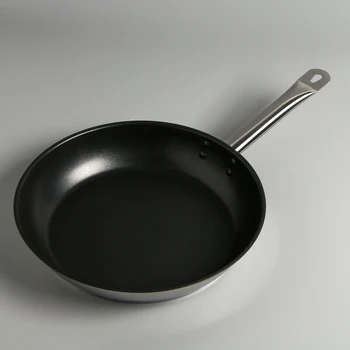 

Frying pan "Obshchepit", 30 cm, non-stick coating, case 0.6 mm, TRS bottom 3.5 mm