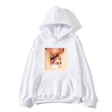 FADUN TOMMY Hoodie Kawaii Ariana Grande Gedrukt Sweatshirt Lange Mouw Vrouwen/Mannen 2019 Hot Kpop Plus(China)