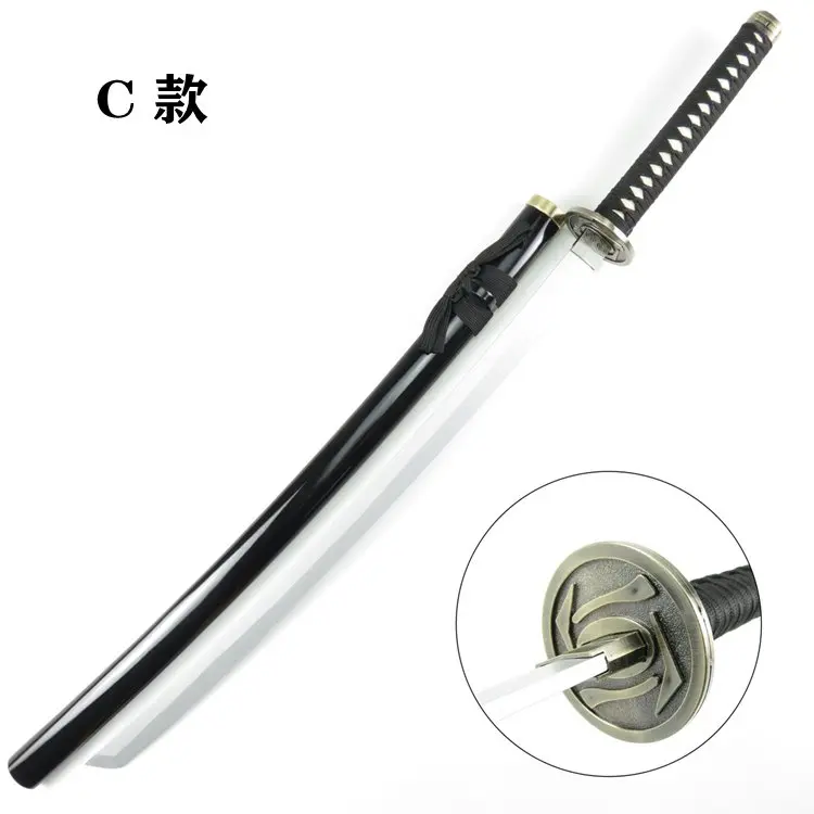 Аниме игры онлайн Touken Ranbu Shokudaikiri Mitsutada деревянный меч Косплей Реквизит - Цвет: C