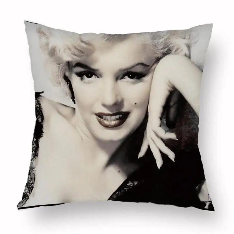 Американское классическое Marilyn Monroe Подушка домашний декор в стиле ретро персонаж звезда пикантная красная помада декоративный, плюшевый Подушка для офиса