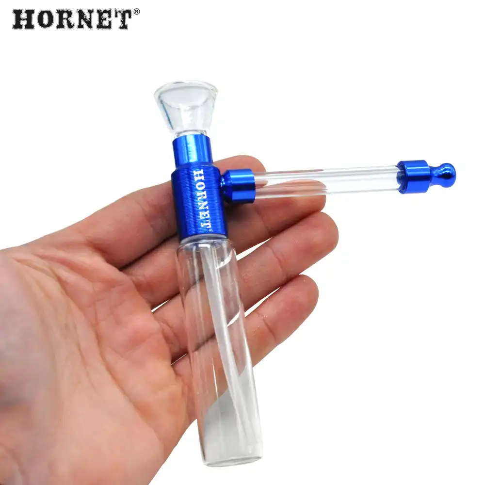 Hornet Glass Bottle Popular Water Pipe Portable Mini Hookah Shisha Tobacco Smoking Pipes Metal Tube Filter Gift For Friends Pipe Tobacco Pipes Tobacco Pipesmoking Water Pipe Aliexpress