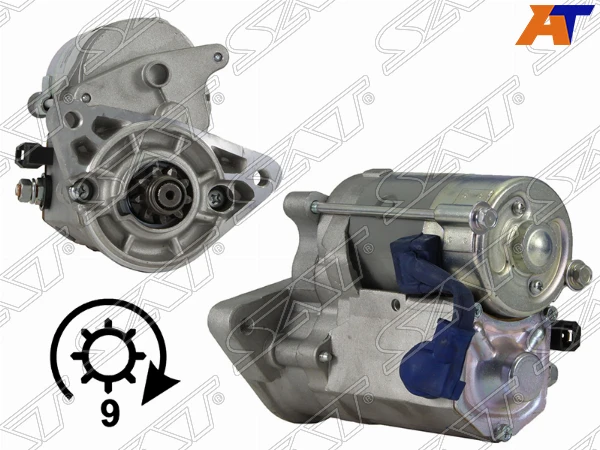 Стартер TOYOTA LAND CRUISER PRADO 150 2TRFE 15-/HILUX GGN15 25 35 05-11 2TRFE/FORTUNER GGN50 60 2TRF SAT ST-28100-75090 | Автомобили