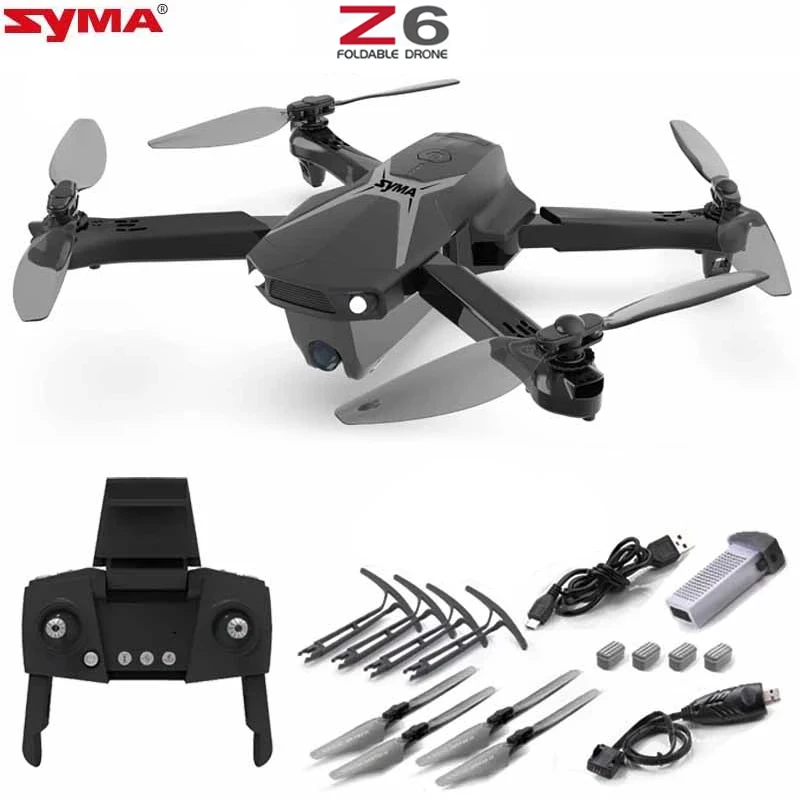 Jonge dame wapen Vergissing SYMA New Model Airplane Z6 / X30 Large HD Dual Camera 4K Foldable Aerial Drone  Quadcopter RC Aircraft Z6 / X30 GPS DRON - AliExpress