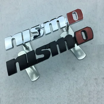 

Metal NISMO Auto Car Stickers Front Grille Badge Emblem Car Styling For Nissan Tiida Teana Skyline Juke X-trail Almera Qashqai