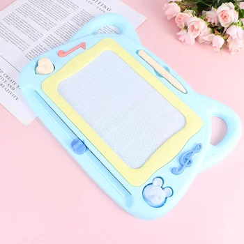 

1Pc Drawing Board Plastic Painting Board Portable Hand Drawing Plate Quick Sketch Plate Cat Drawing Board Colorful Magnetic Draw