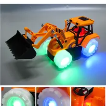 29*11,5*15,5 см Моделирование RC бульдозер строительный грузовик, инженерный Транспорт модель с светодиодный музыкальный эффект детский Забавный подарок