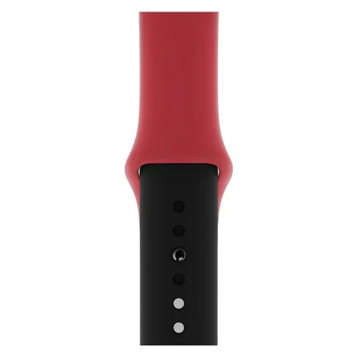 Red black Старый клиент ремешок для спортивных часов для Apple Watch band 42 мм 38 мм iwatch band 44 мм/40 мм correa pulseira наручный браслет ремень - Цвет ремешка: Red black