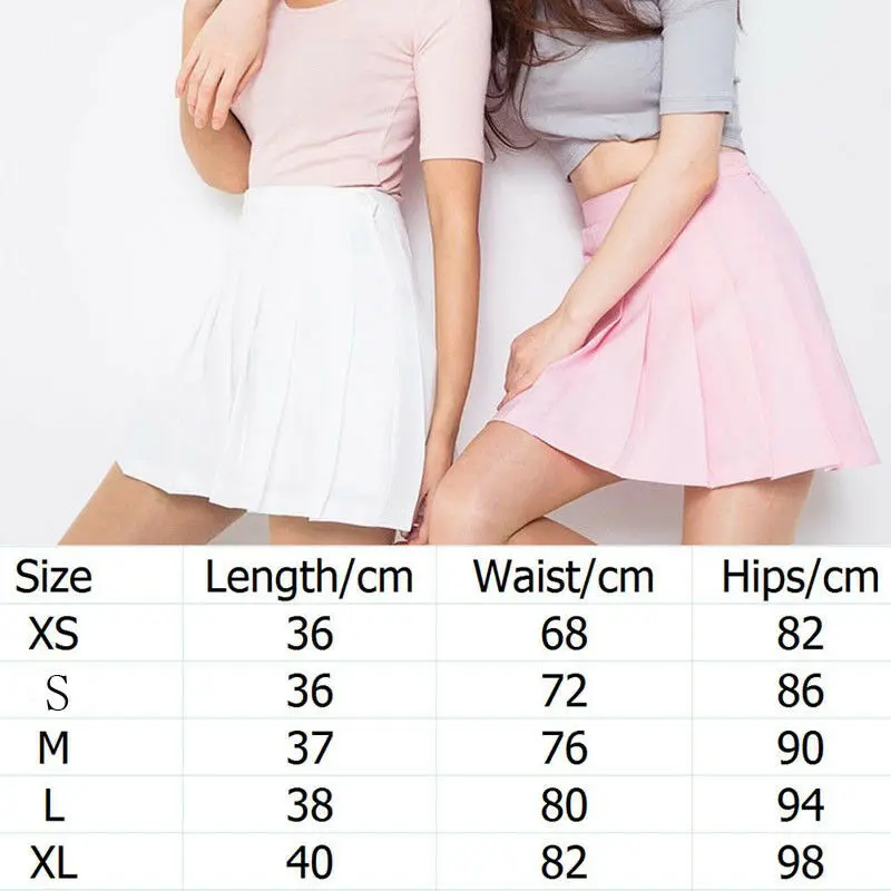Modis Women Sexy Pleated Mini Skirt School Girl Skater Tennis Skirt High Waist Flared White Red Female Short Skirt Modis Women Sexy Pleated Mini Skirt School Girl Skater Tennis Skirt High Waist Flared White Red Female Short Skirt