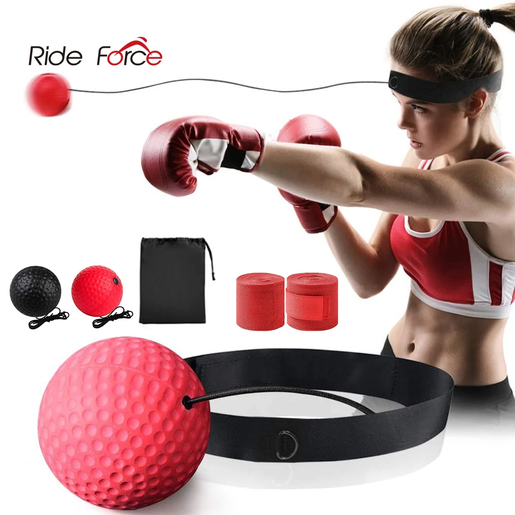 Boxing Punch Exercise Fight Ball+Head Band For Reflex Speed Training Boxing CH 
