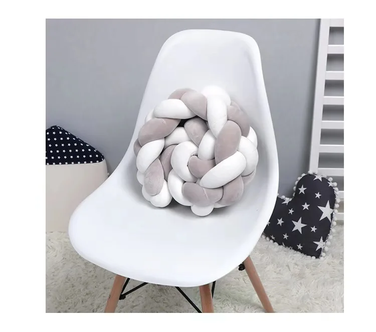 2 м/3 м Многожильная, многоцветная, длинная ватина, DIY вязание, подушка, детская кроватка защита от Краш