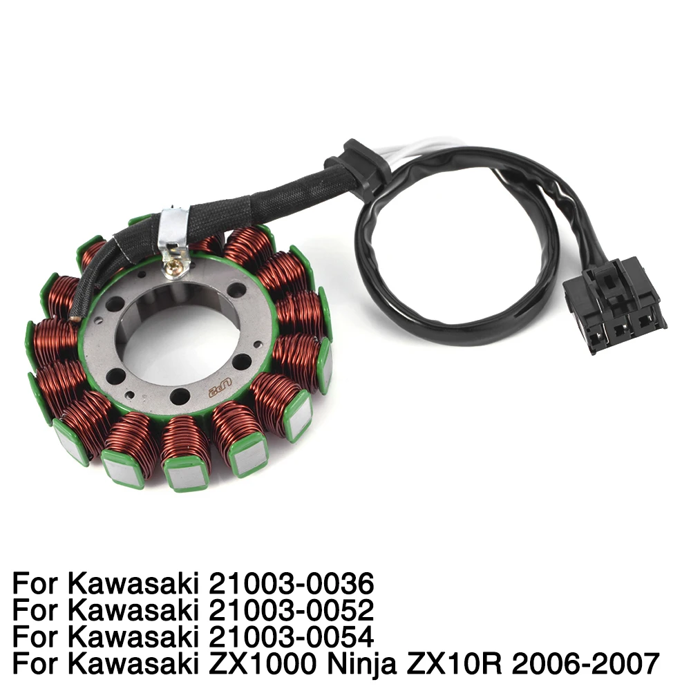 Caltric Stator And Gasket Compatible With Kawasaki Zx10R Zx