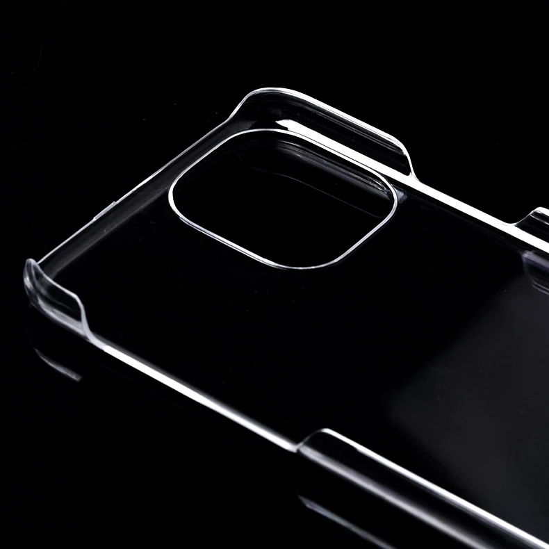Тонкий прозрачный чехол для iPhone 11 Pro Max Crystal ультра жесткий пластиковый глянцевый защелкивающийся чехол для iPhone X XR XS Max Capa