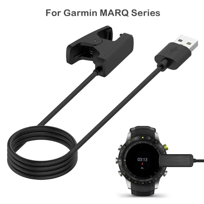 1 м usb зарядка защелка-зарядное устройство кабель для передачи данных Шнур для Garmin MARQ серии