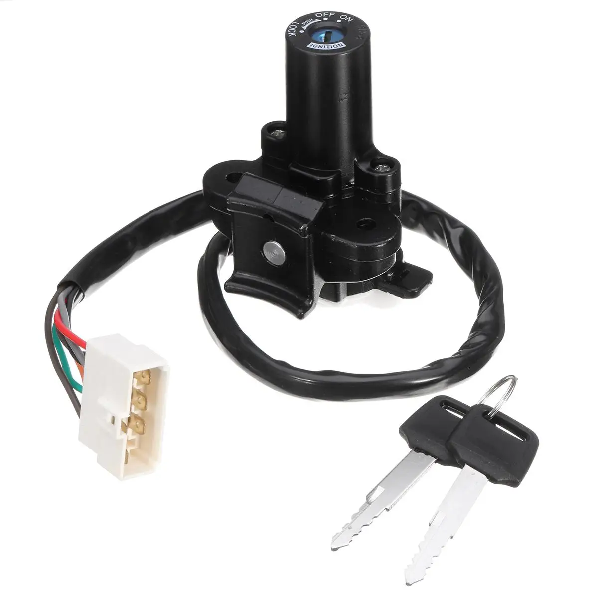 Hot Sale Motorcycle Ignition Switch Lock Key Set For Kawasaki Ninja 250R EX 250 2008-1202 300 2013-2014 | Автомобили и мотоциклы