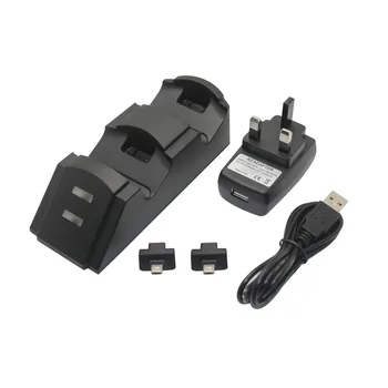 

Dual Charger Dock Stand Charging Station for Sony for PS4 Joystick Controller for Playstation 4 Bracket with Adopter Gamepad