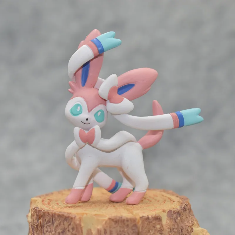 Оригинальная фигурка BANDAI Pokemon Eevee Sylveon Umbreon Vaporeon Ice из ПВХ детские игрушки|Игровые