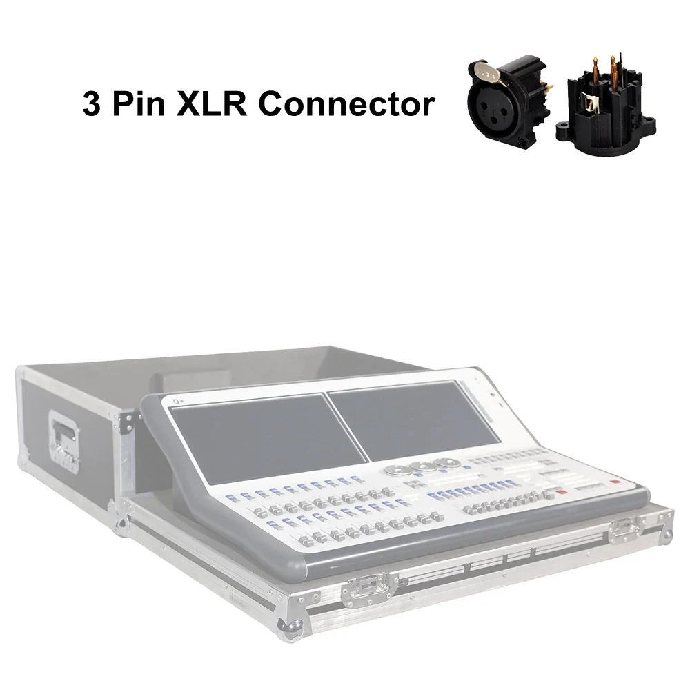 Титан 11,1 Системы кварцевые свет этапа консоли DJ оборудование DMX 512 консоль сценическое освещение для светодиодный Par движущиеся головы точечные светильники DJ Controlle - Цвет: 3Pin XLR Connector