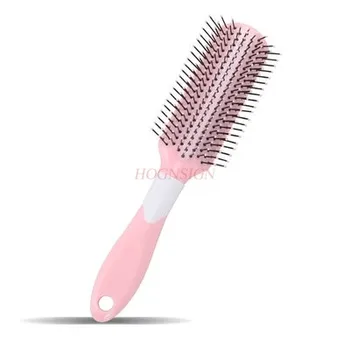 

style comb Household ribs comb hairdressing back comb men's styling comb massage comb hair comb buckle round roller comb